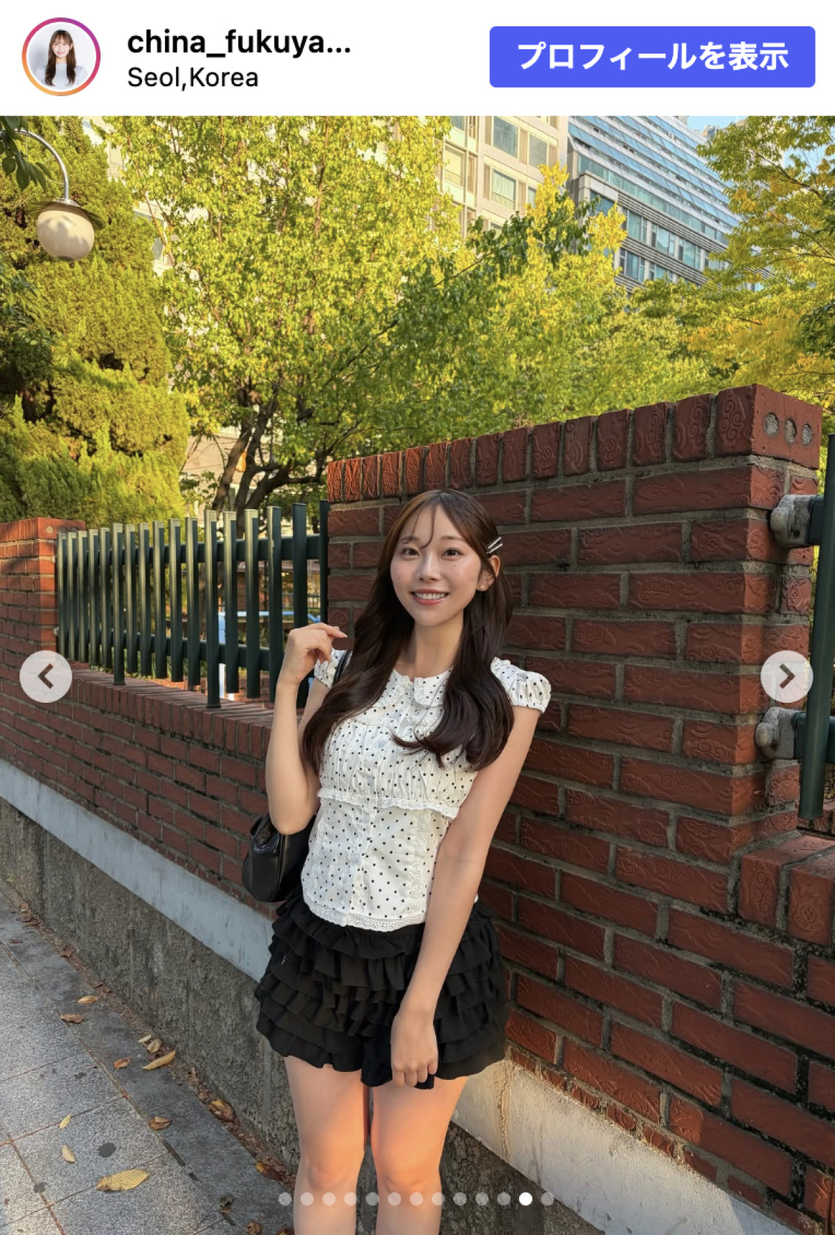 福井テレビ美女アナウンサー、美脚全開オフコーデに反響「女子大生じゃん！」「スタイルがいいですねぇ」