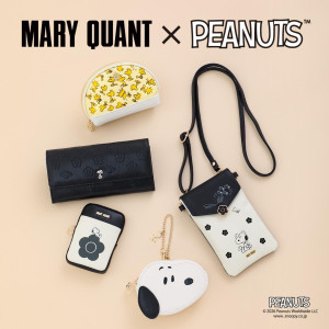 「マリークワント」×『PEANUTS』がコラボ！　スヌーピーの「ダイカット ショルダー」など展開