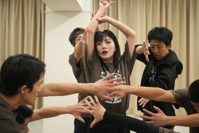 つかこうへい革命ミュージカル ダブルス『飛龍伝』『幕末純情伝』稽古場にて