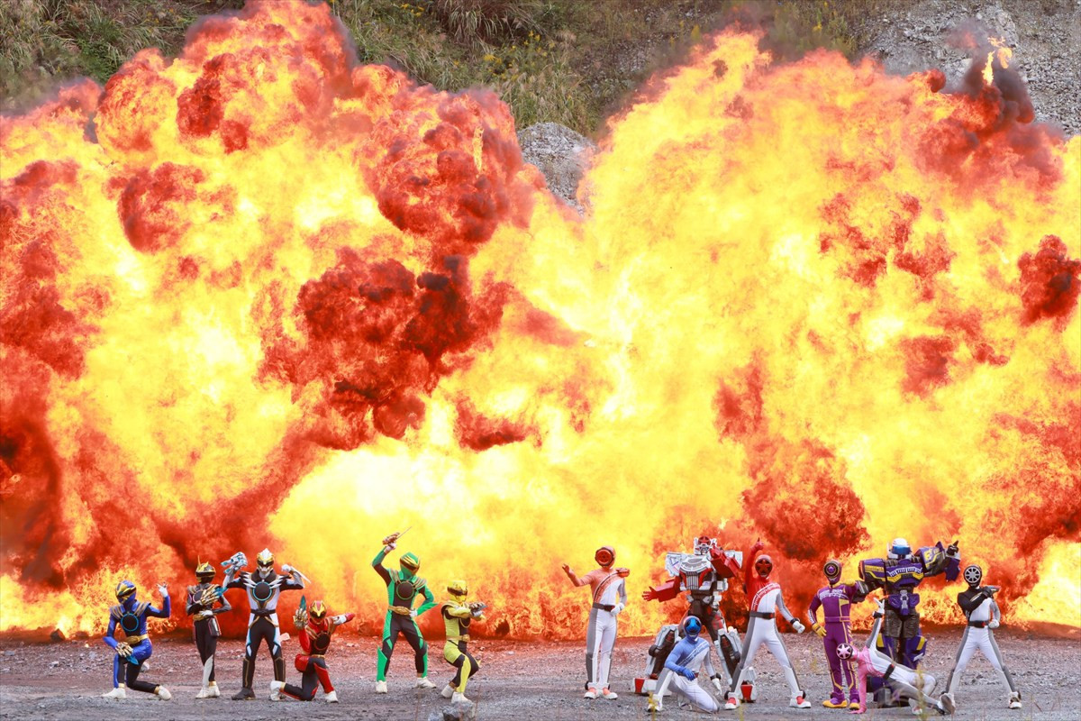 “歴代レッド”中尾暢樹・小澤亮太・高橋光臣がVシネ『ゴジュウジャー VS ブンブンジャー』にゲスト出演決定　コメントも到着