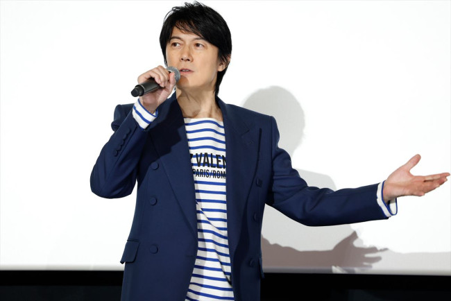 『FUKUYAMA MASAHARU LIVE FILM＠NAGASAKI　月光 ずっとこの光につながっていたんだ』完成披露上映会に登壇した福山雅治