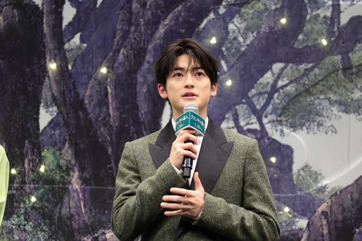 主演・高橋文哉「大切な一作になった」　齋藤飛鳥、宮世琉弥がオーディション秘話語る　アニメ映画『クスノキの番人』完成披露レポート