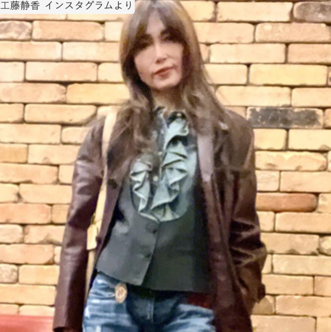 工藤静香、ソロショット　※「工藤静香」インスタグラム