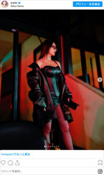 浜崎あゆみ、ソロショット　※「浜崎あゆみ」インスタグラム