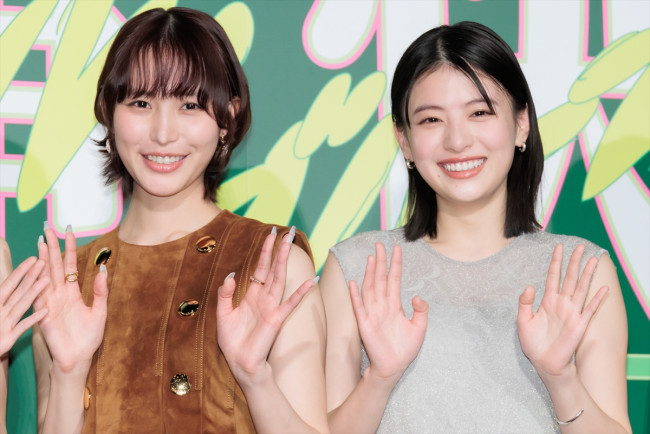 映画『万事快調＜オール・グリーンズ＞』完成披露上映会の様子