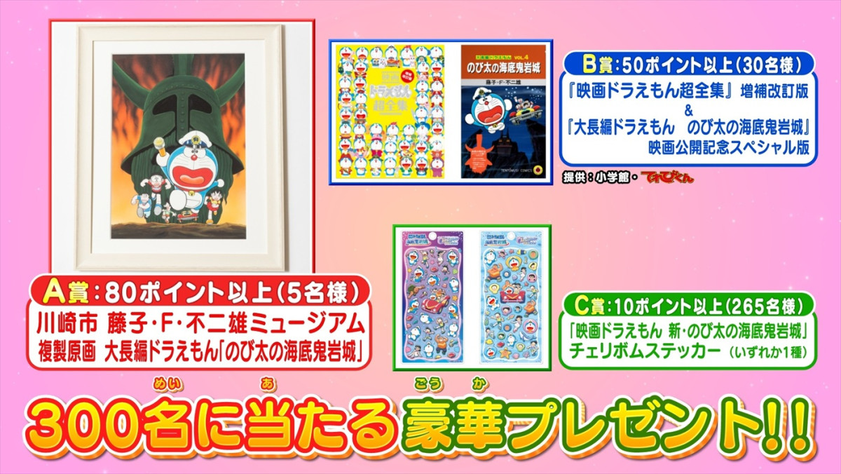 『映画ドラえもん のび太の絵世界物語』2.21地上波初放送　QuizKnock東兄弟によるクイズ企画も