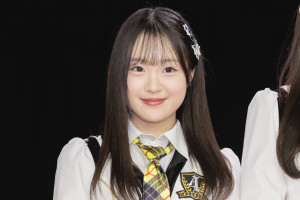 高橋舞桜、「AKB48 21期研究生 劇場公演デビュー」ゲネプロ・取材会に登場