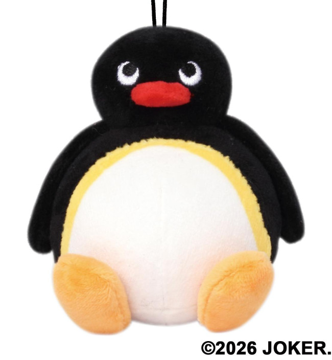 『ピングー』の“ふわふわぬいぐるみ”がカプセルトイに登場！　愉快な表情のポーチも展開