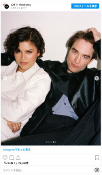 ゼンデイヤ、結婚指輪を披露？　新作映画の写真が話題　※「A24」インスタグラム