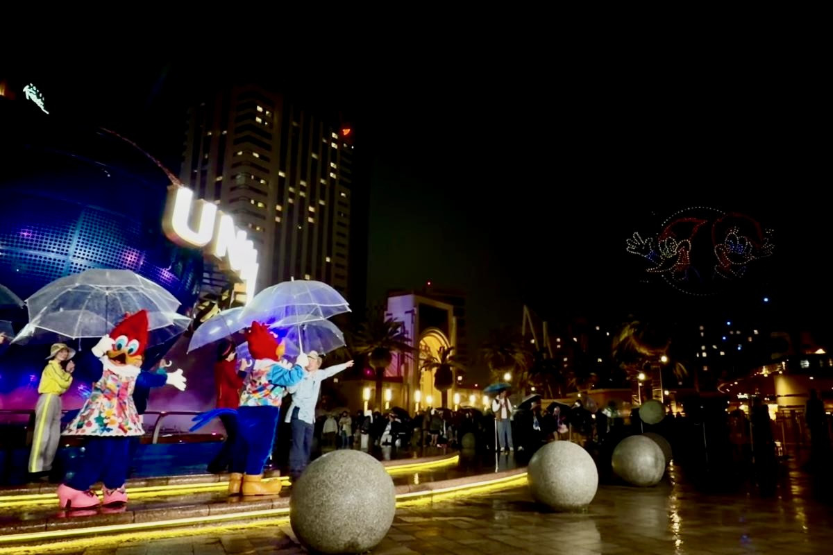 20260303_ユニバーサル・スタジオ・ジャパン25周年スペシャル ドローンショー