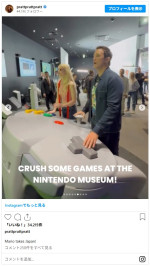 クリス・プラット、映画『ザ・スーパーマリオギャラクシー・ムービー』キャストと来日！　※「クリス・プラット」Instagram