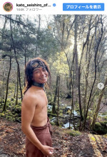 加藤清史郎、出演中の『北方謙三 水滸伝』からオフショットを公開　※「加藤清史郎」インスタグラム