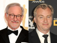（左から）スティーヴン・スピルバーグ、クリストファー・ノーラン