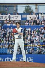 宮野真守、『ザ・スーパーマリオギャラクシー・ムービー』ナイター始球式に登板