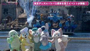 東京ディズニーシー25周年イベントがスタート