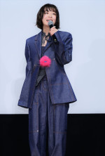 森七菜、映画『炎上』初日舞台挨拶に登場
