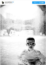 子どもたちとの豪華バカンス写真を公開　※「ジェイソン・ステイサム」Instagram