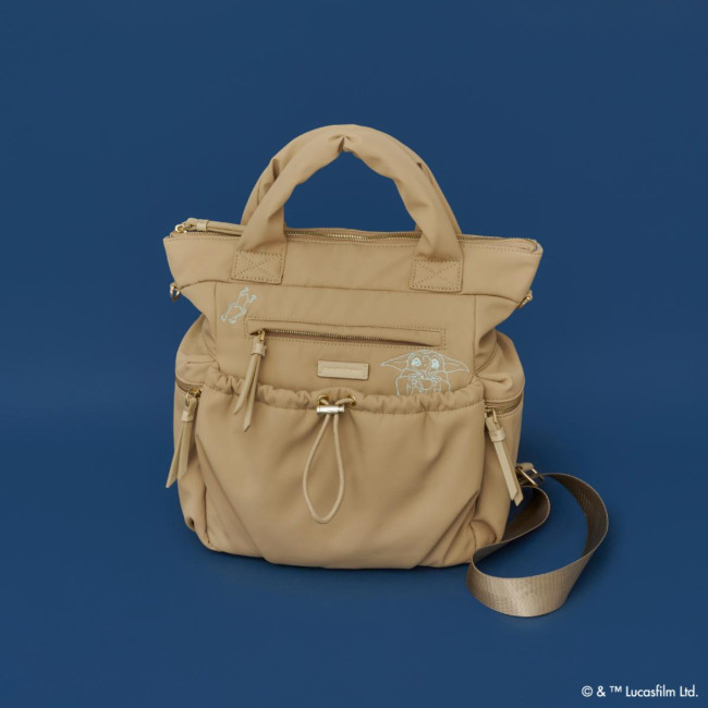 『マンダロリアン』×「サマンサタバサ」がコラボ！　寝ているグローグーを刺しゅうしたバッグなど展開