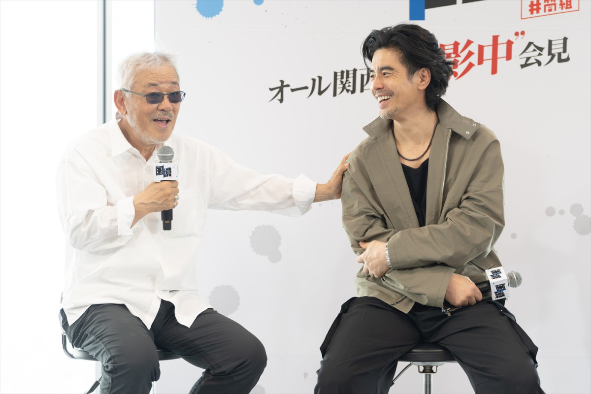 伊藤英明×染谷将太、井筒和幸監督作『国境』の撮影は「楽しくてしょうがない」「刺激的」