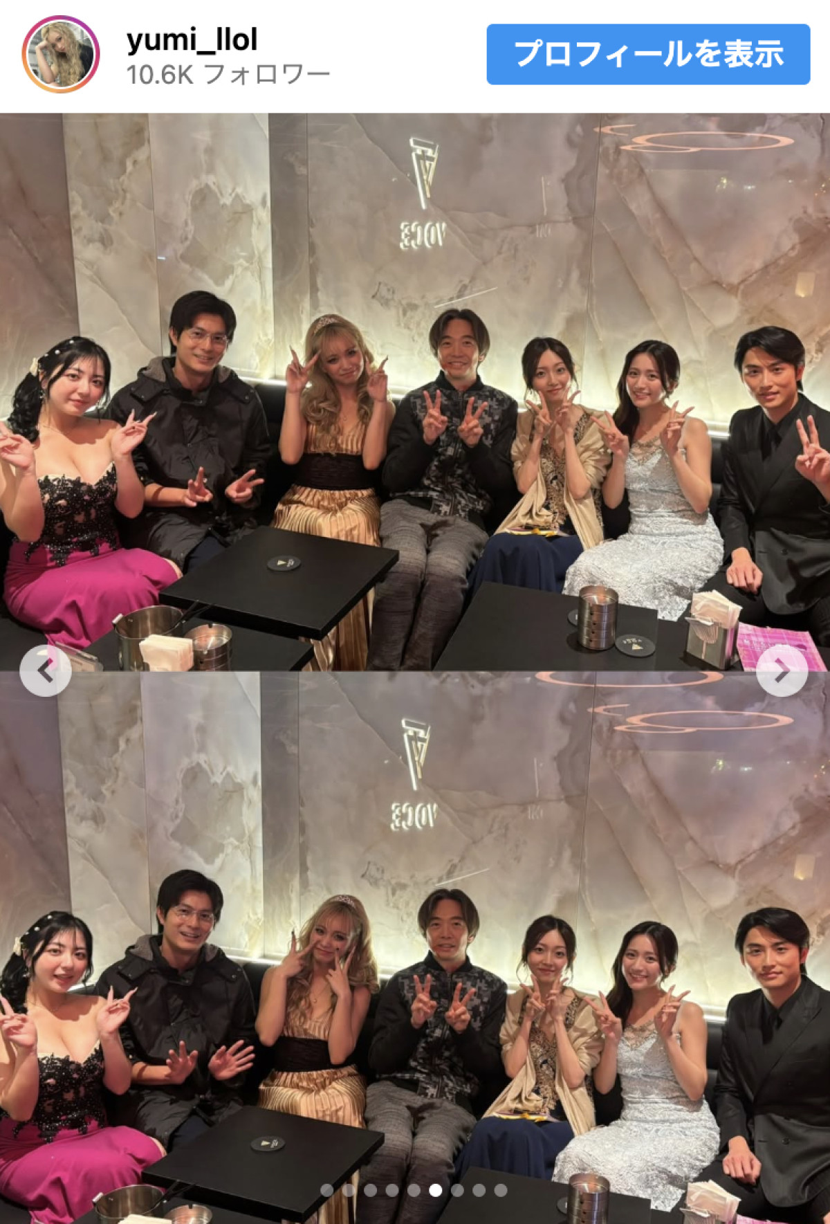 ゆきぽよ妹、ティアラ＆キャミドレス姿の“キャバ嬢”姿が「可愛すぎかよ」「最高」