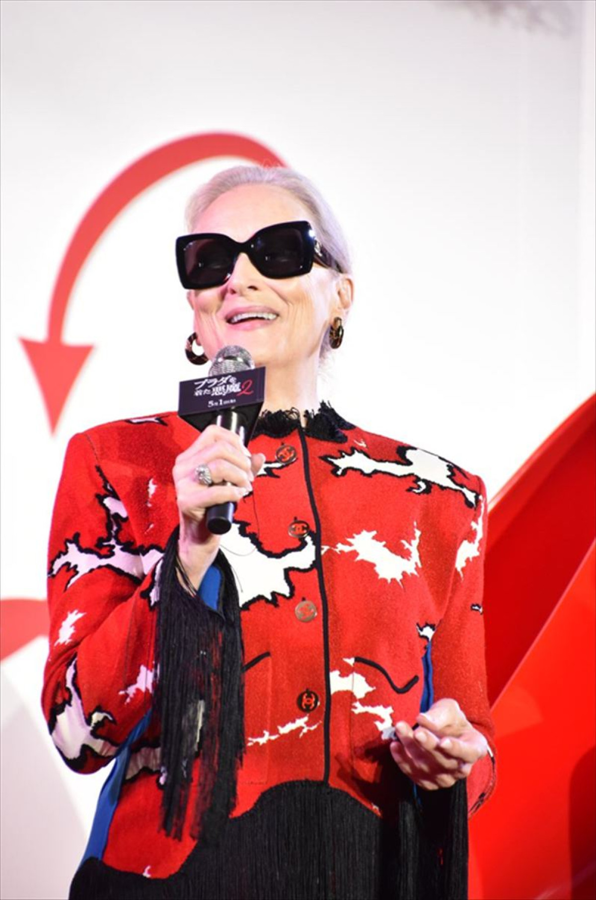 メリル・ストリープ＆アン・ハサウェイ『プラダを着た悪魔』コンビが来日！　&TEAM Kに役者としてのアドバイス