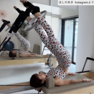 ほしのあき、ソロショット　※「ほしのあき」Instagram