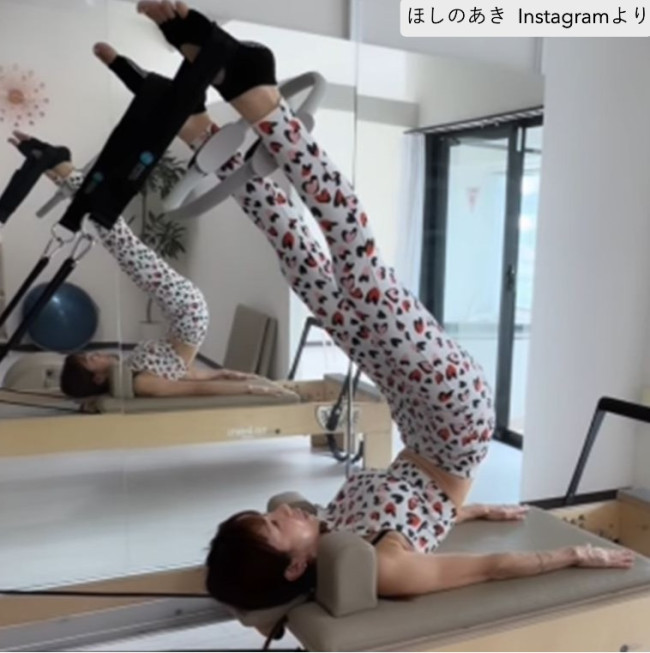 ほしのあき、ソロショット　※「ほしのあき」Instagram