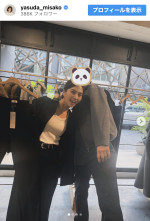 安田美沙子、夫婦で展示会へ　※「安田美沙子」Instagram