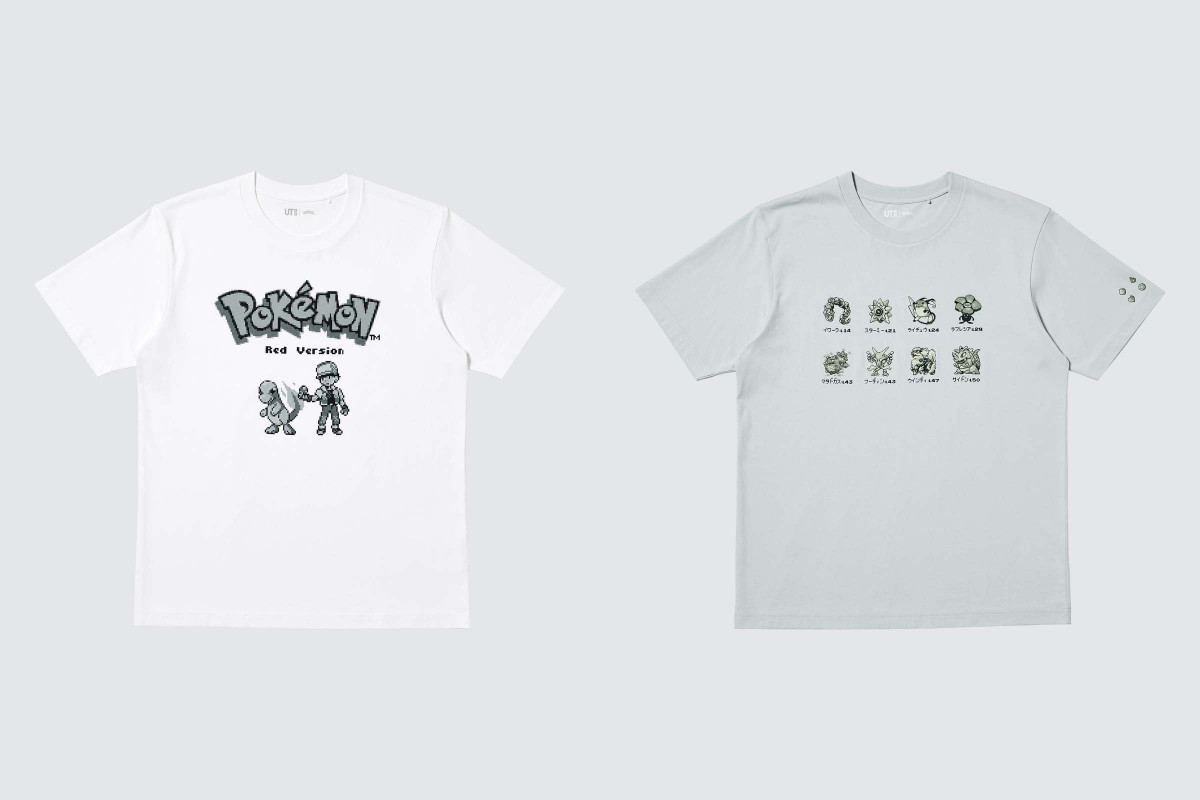 『ポケモン』×ユニクロ「UT」第2弾発表！　ゲームドットで表現された特別なTシャツがラインナップ