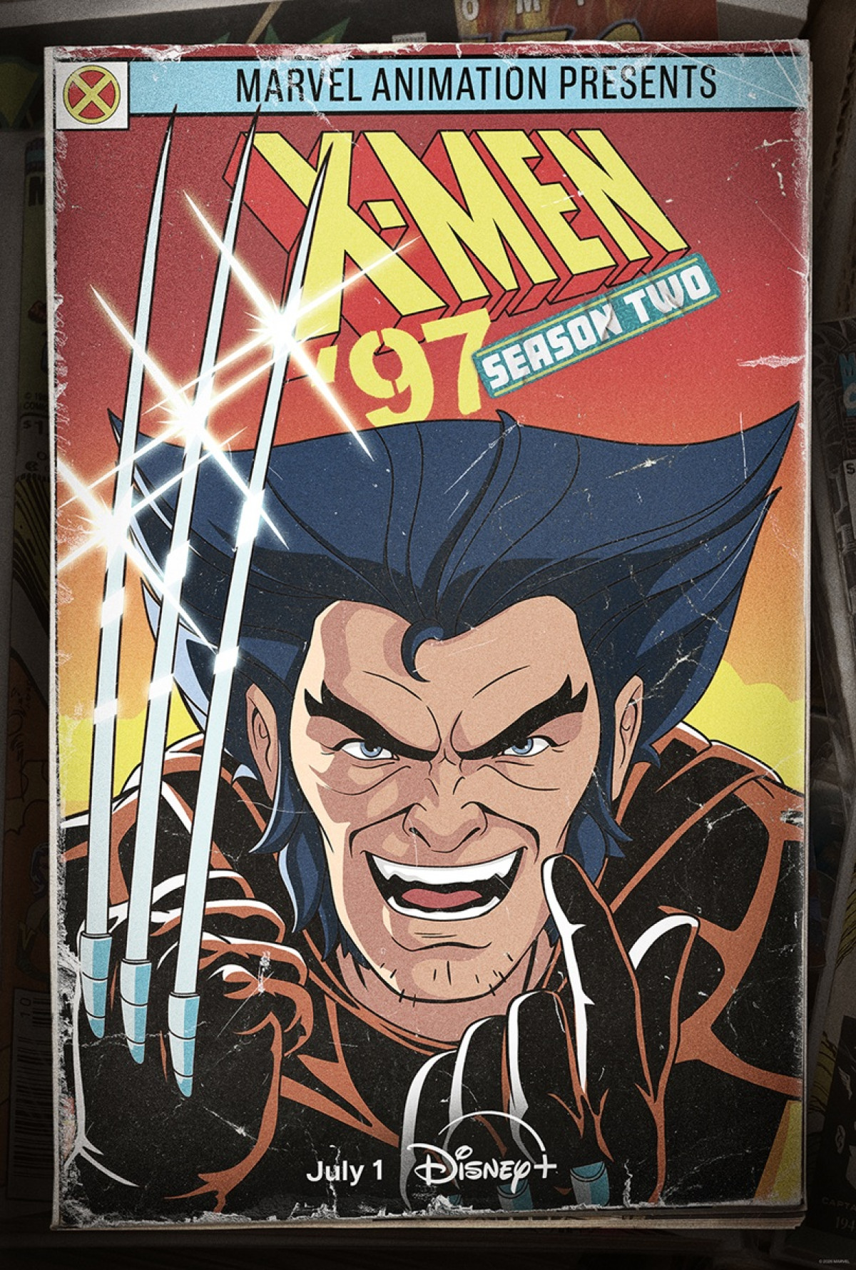 アニメシリーズ『X-Men'97』シーズン2　US版キービジュアル