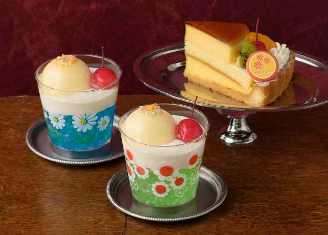 「アデリアレトロ」×「銀座コージーコーナー」コラボ再び！　喫茶店をイメージした“タルト”や“お菓子缶”が登場