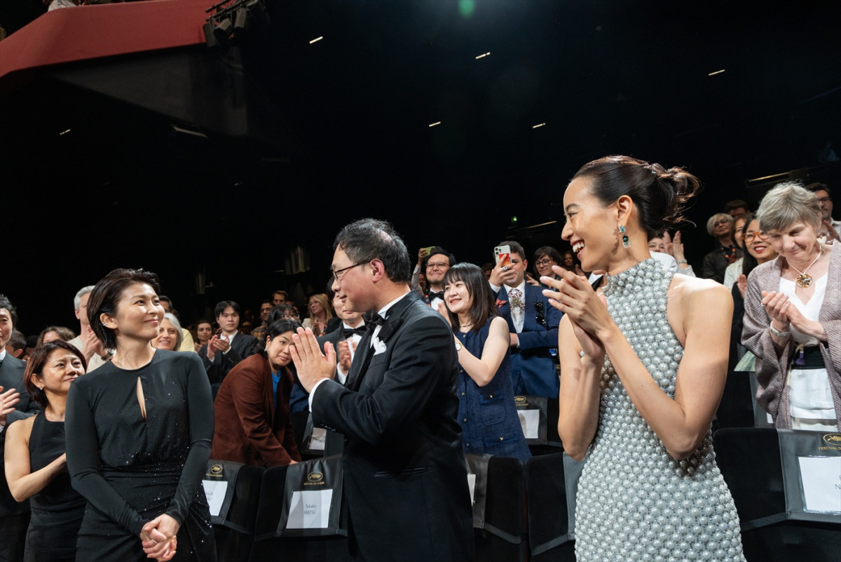 松たか子＆石橋静河、初参加のカンヌで感激！　映画『ナギダイアリー』公式上映で拍手喝采