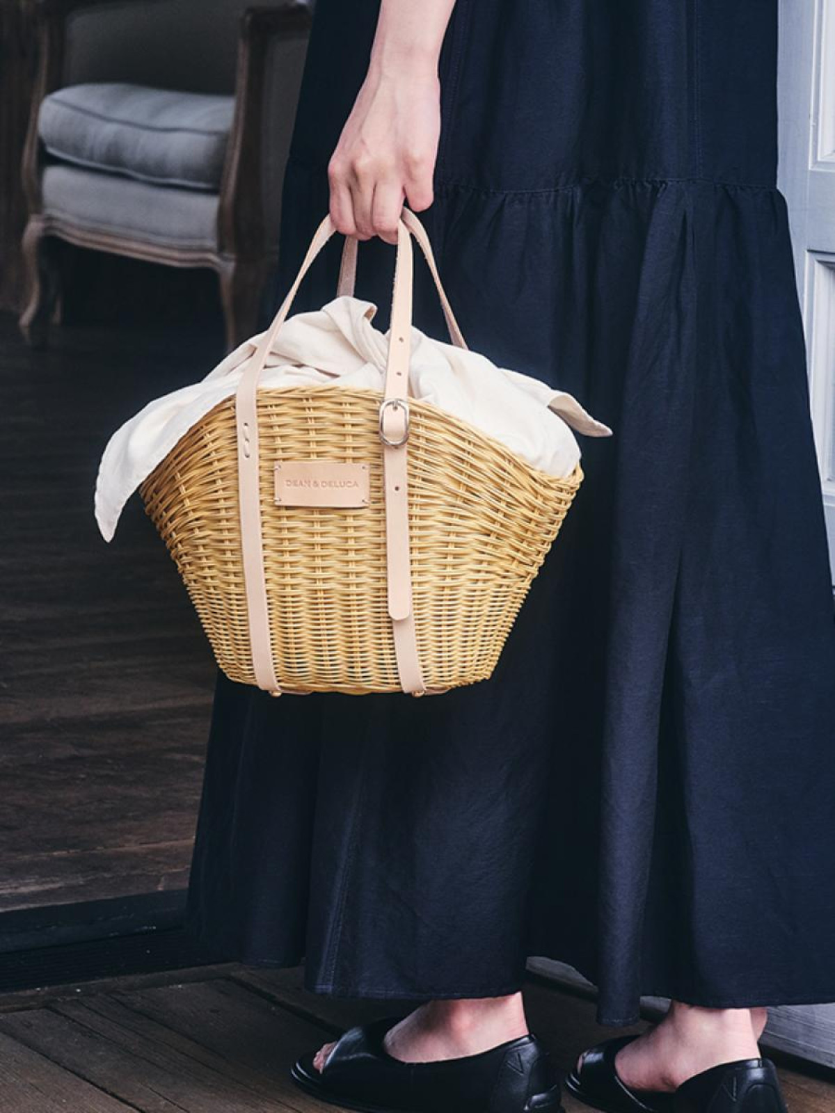 260519「ラタンかごバッグ（保冷ポーチ付き）」