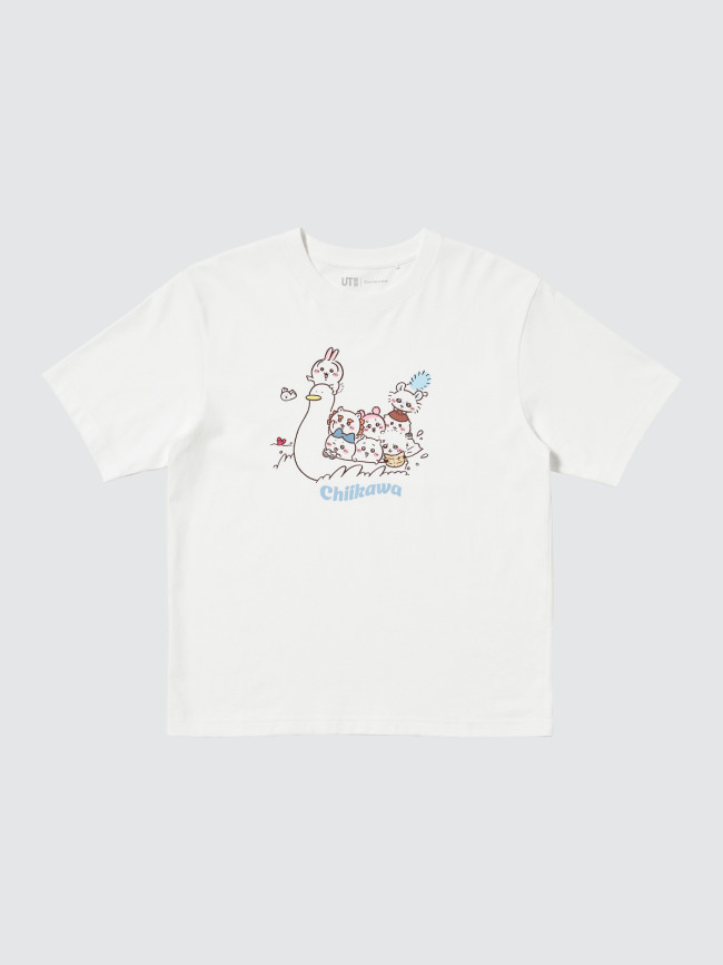 『映画ちいかわ』×ユニクロ「UT」コラボ明日発売！　第1弾は日焼け姿がキュートな“Tシャツ”など登場