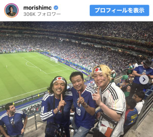 見取り図と中山秀征の3ショット　※「見取り図 盛山」Instagram