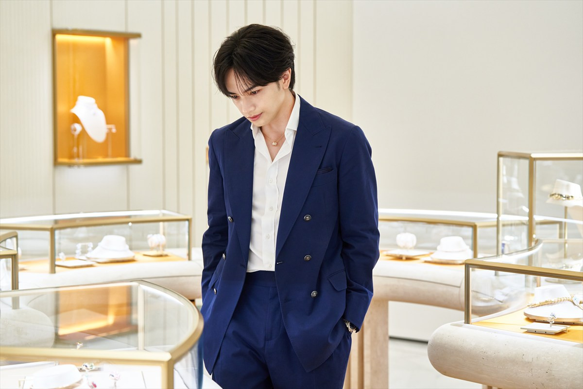 目黒蓮「ブルガリ 心斎橋」オープンを祝してメッセージ　山下智久・中島健人・福原遥が新店舗の世界観をいち早く体感