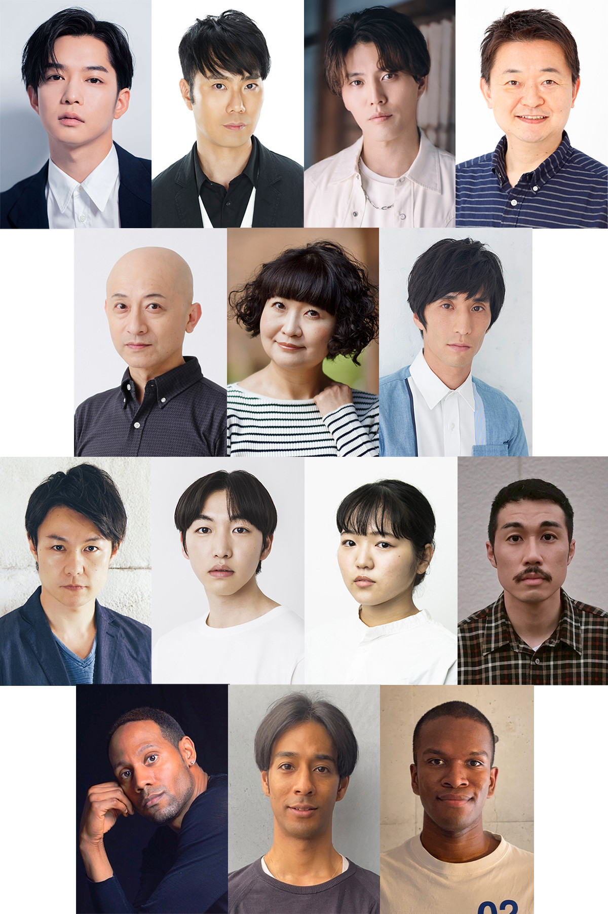 舞台『ジャズ大名』（再演）キャスト陣