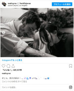 ノア・サイラス、幼なじみフランキー・ジョナスとおそろいで『崖の上のポニョ』タトゥー　※「ノア・サイラス」Instagram