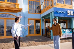 トラベルバラエティ『King & Princeがまちあわせ in LA』エピソード1先行カット