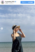 本郷柚巴、離島でのグラビアオフショットを披露　※「本郷柚巴」Instagram