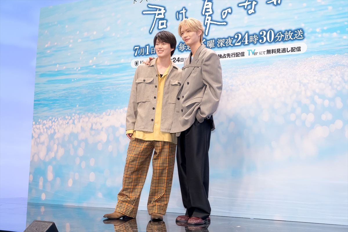 奥智哉＆杢代和人、お互いのことを褒め合い「いつ見ても横顔がきれい」