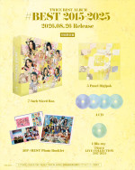 『TWICE BEST ALBUM「#BEST 2015‐2025」』初回限定盤 収録内容