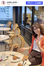 柏木由紀子、鮮やか上品コーデ披露　※「柏木由紀子」Instagram