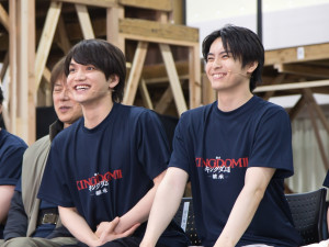 舞台『キングダム II ー継承ー』稽古場会見の様子