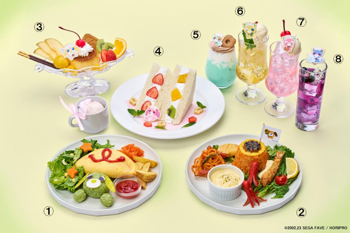 『お茶犬』コラボカフェが東京&大阪にオープン! “リョク”をイメージしたオムライスなど登場