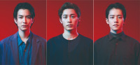 舞台『Yerma イェルマ』に出演する（左から）渡邊圭祐、小林亮太、樋之津琳太郎