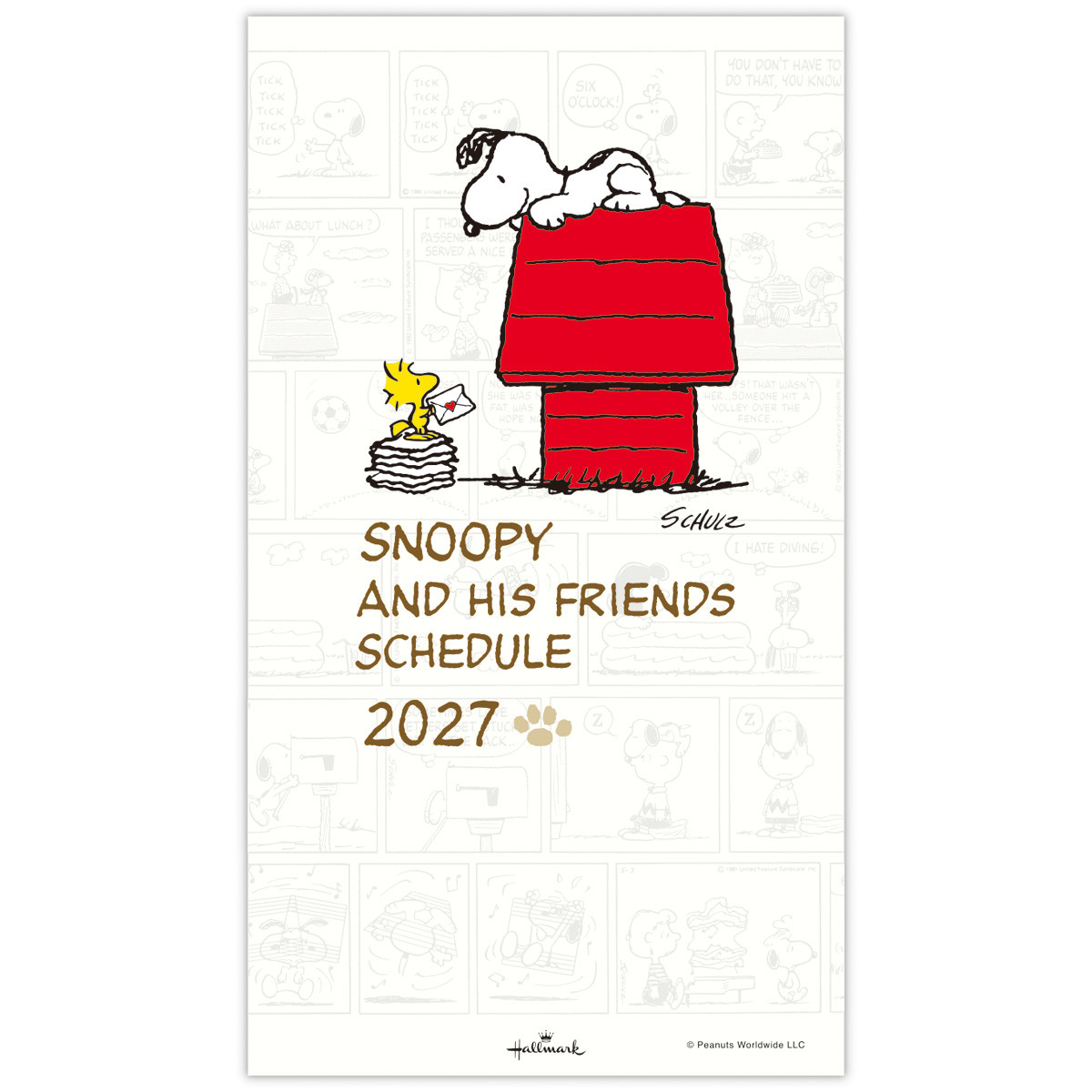 270730_『PEANUTS』2027年版カレンダー＆ダイアリー