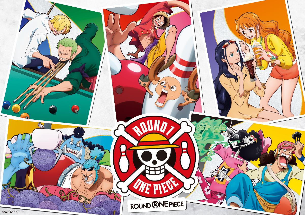 ROUND1×『ONE PIECE』コラボ、初の日米同時開催へ! 描き下ろしイラスト使用のグッズやカードパックを展開