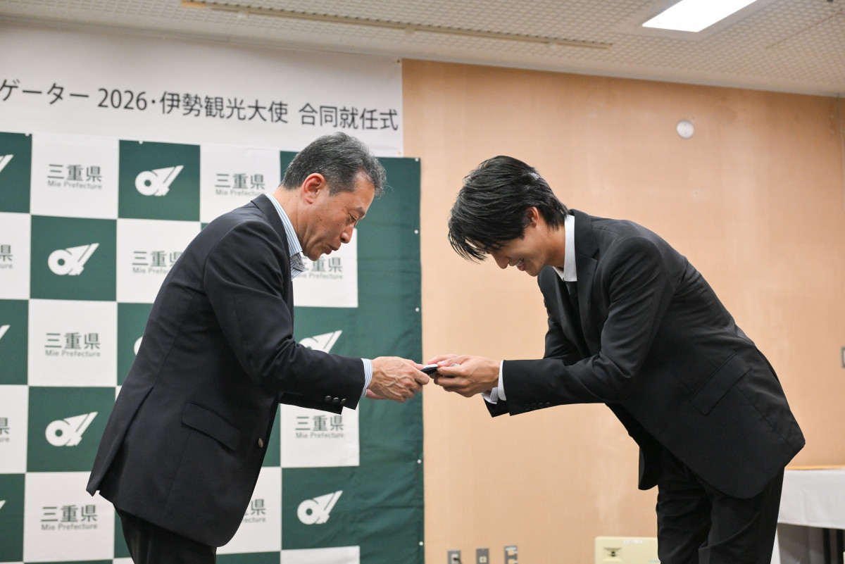 M！LK曽野舜太「うれしすぎて滅！」　三重おいないナビゲーター＆伊勢観光大使就任に喜び