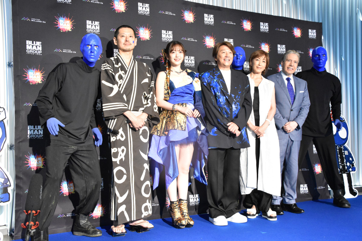 鈴木愛理「まさか自分が歌う日が来るとは」　歴史ある『BLUE MAN GROUP』楽曲「I FEEL LOVE」を熱唱